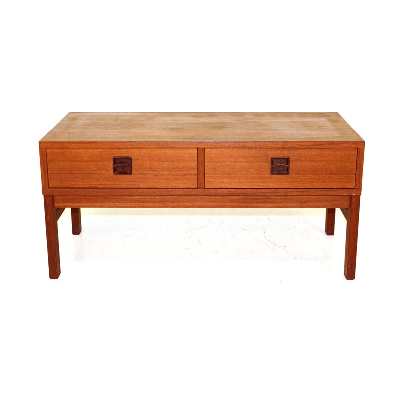 Vintage Swedish teak console 1960