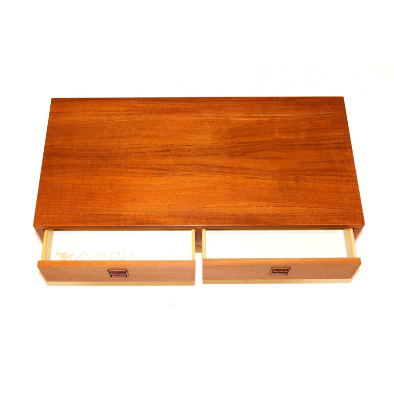 Vintage Swedish teak console 1960