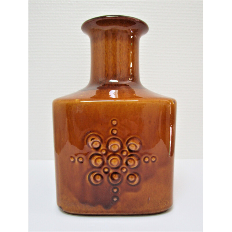 Vintage vase Carstens Tonnieshof ceramic west germany 1970s