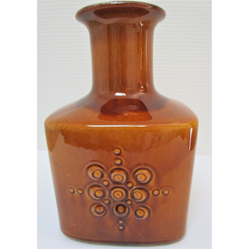 Vintage vase Carstens Tonnieshof ceramic west germany 1970s