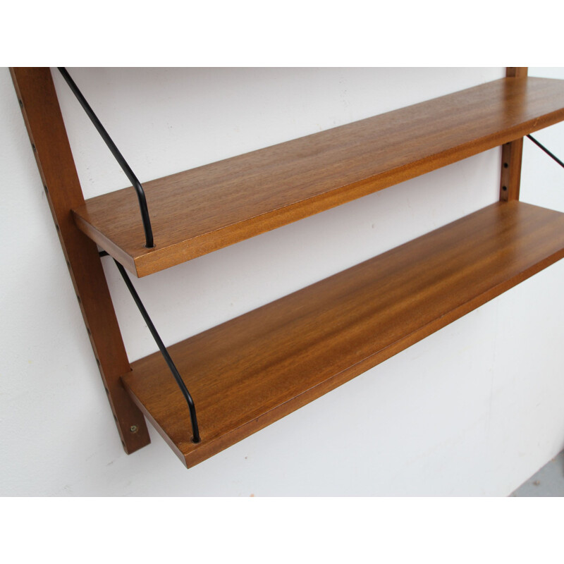 Vintage wall unit Poul Cadovius for Cado 1960s