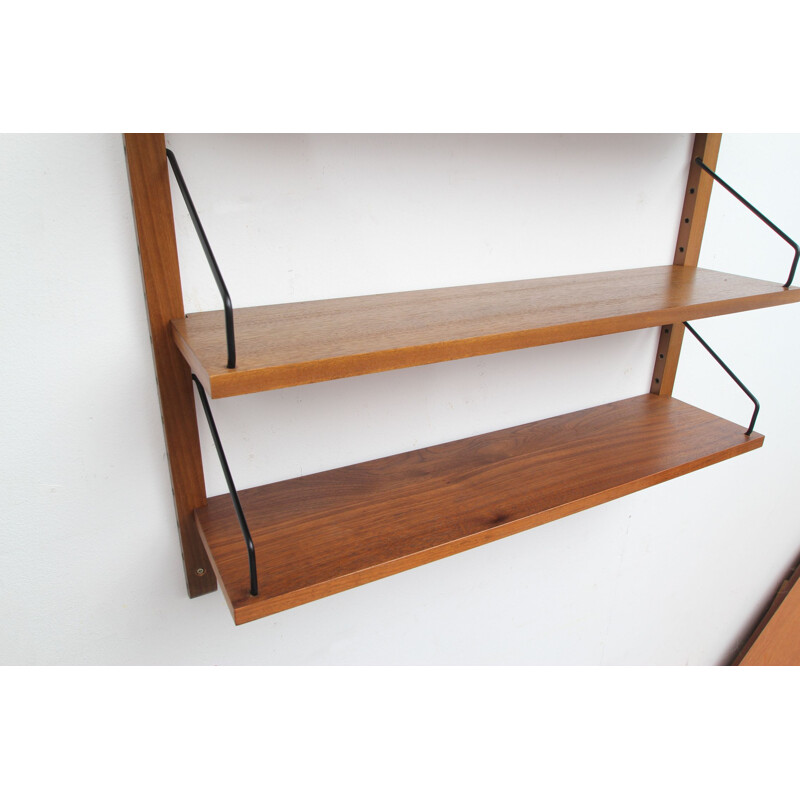 Vintage wall unit Poul Cadovius for Cado 1960s