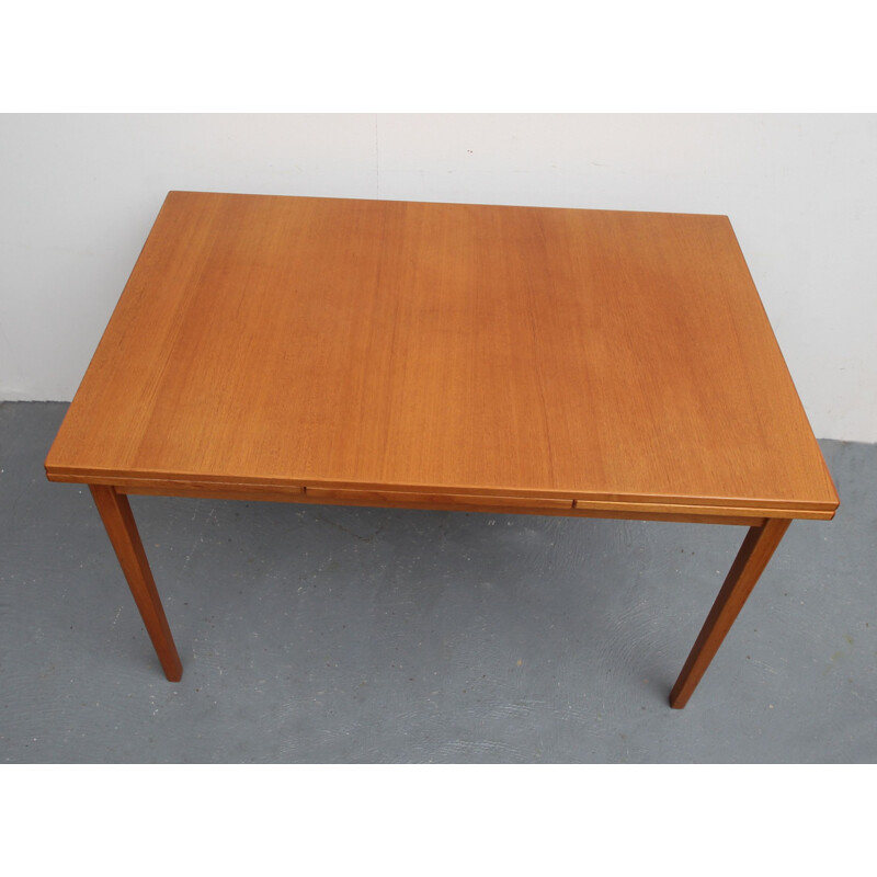 Vintage dining table in teak 1960s