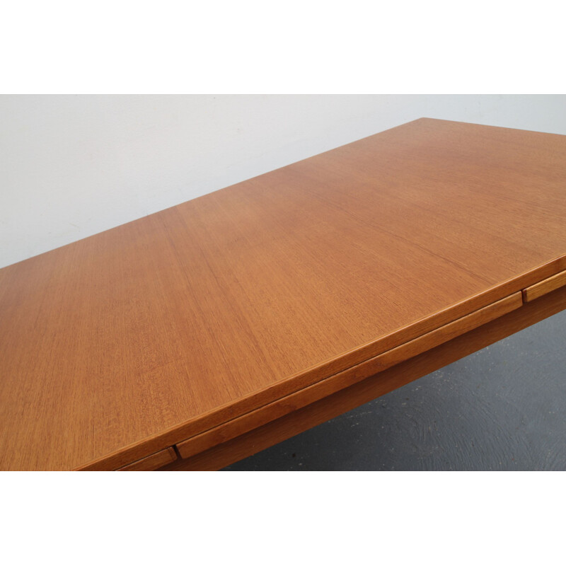 Vintage dining table in teak 1960s