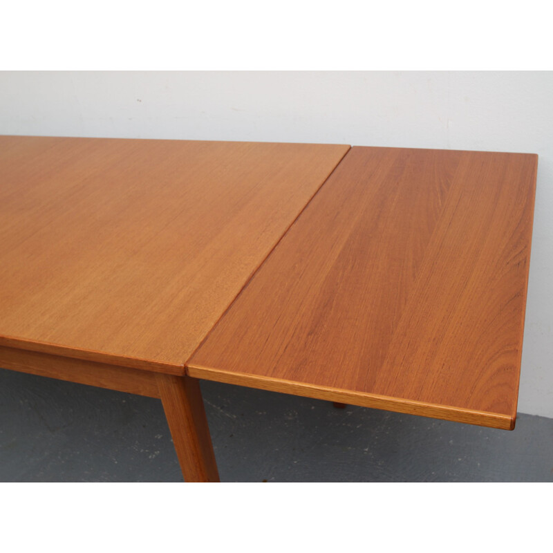 Vintage dining table in teak 1960s