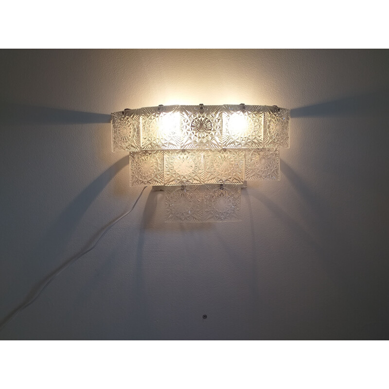 Vintage wall lamp by Kamenicky Senov, 1970