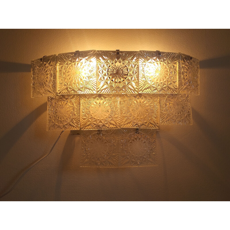 Vintage wall lamp by Kamenicky Senov, 1970