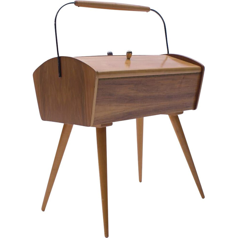 Mid-Century Sewing Box, Scandinavian 1950s