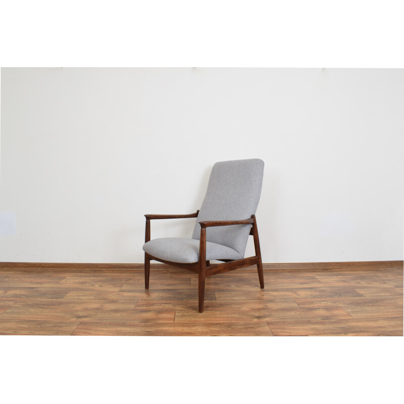 Mid-Century Lounge Chair by E. Homa Polish 1960s