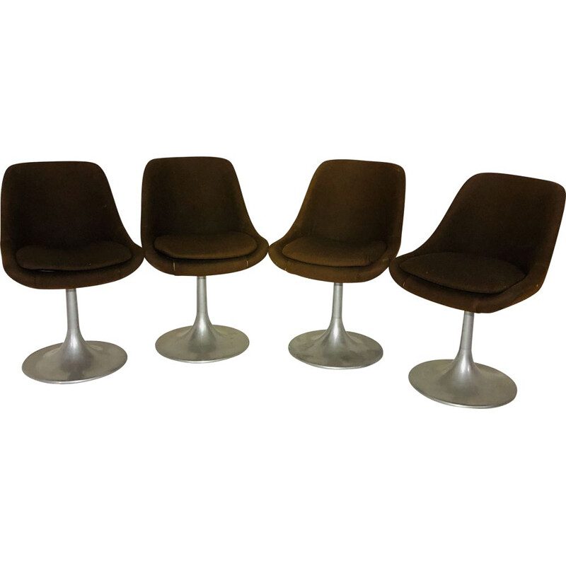 Suite of 4 Roche Bobois vintage chairs