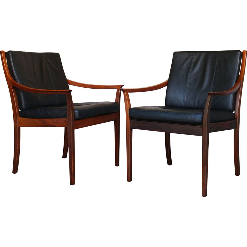 Pair of Vintage Office chairs by Tørbjorn Afdal, Norway 1970s