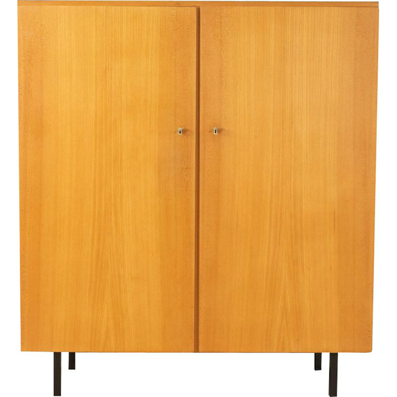 Vintage walnut wardrobe 1960s