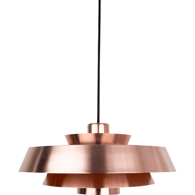 Mid century pendant lamp Nova by Jo Hammerborg, Fog og Mørup, Denmark, 1963