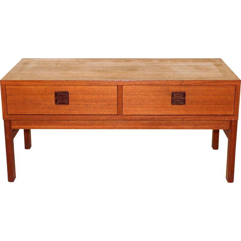 Vintage Swedish teak console 1960