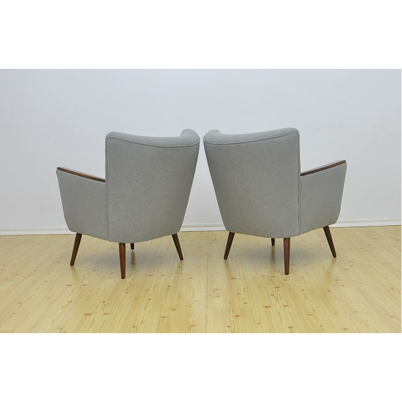 Pair of Mid-Century cocktail armchairs,1960s