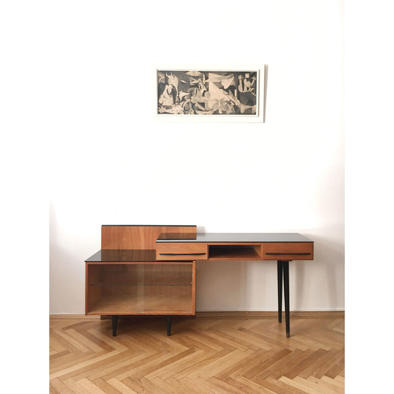 Vintage desk table By Mojmir Pozar for UP Zavody 1960s