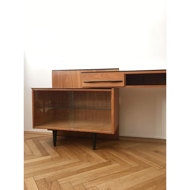 Vintage desk table By Mojmir Pozar for UP Zavody 1960s