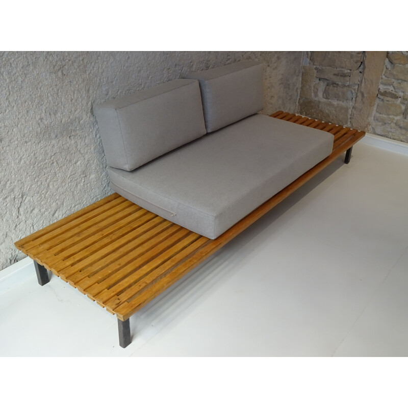 Vintage bench Cansado Charlotte Perriand 1954