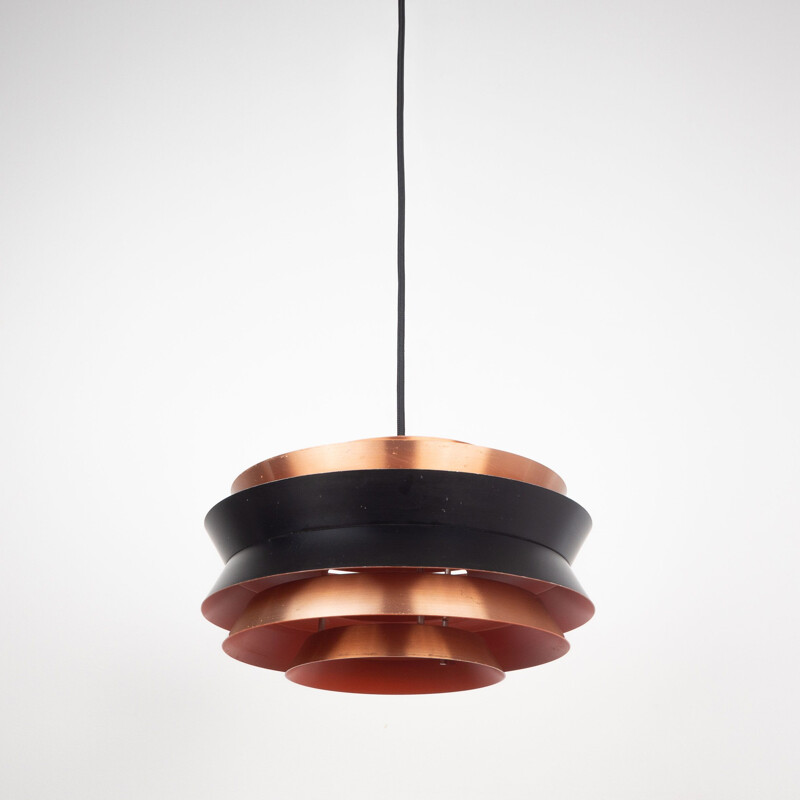 Vintage pendant lamp Trava by Carl Thore, Granhaga Danish 1960s