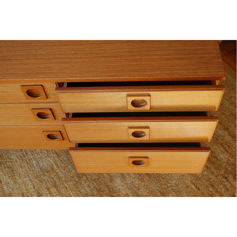 Vintage teak chest of drawers Schreiber