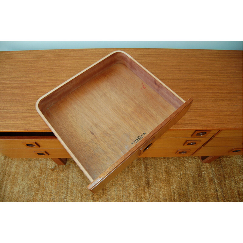 Vintage teak chest of drawers Schreiber