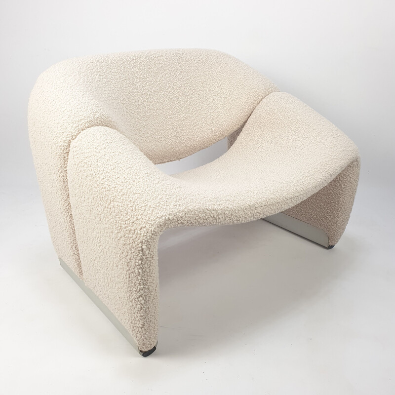 Groovy fauteuil Lounge Vintage Modèle F598 de Pierre Paulin pour Artifort 1980