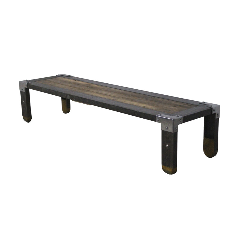 Vintage Long Industrial Coffee Table