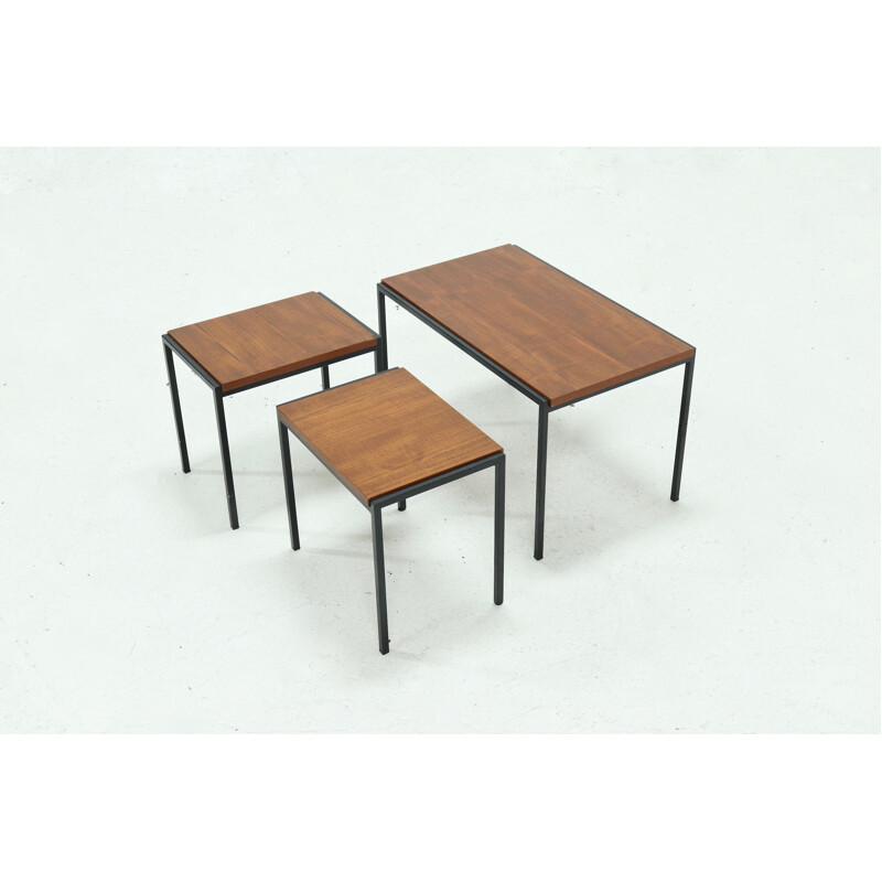 Vintage Pastoe Nesting Tables Japanese Series by Cees Braakman 1960s