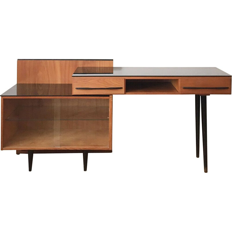 Vintage desk table By Mojmir Pozar for UP Zavody 1960s