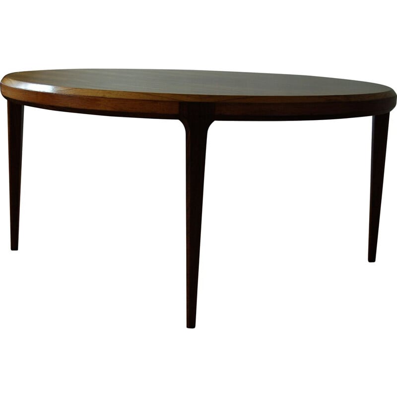 Vintage rosewood coffee table from Silkeborg, Denmark