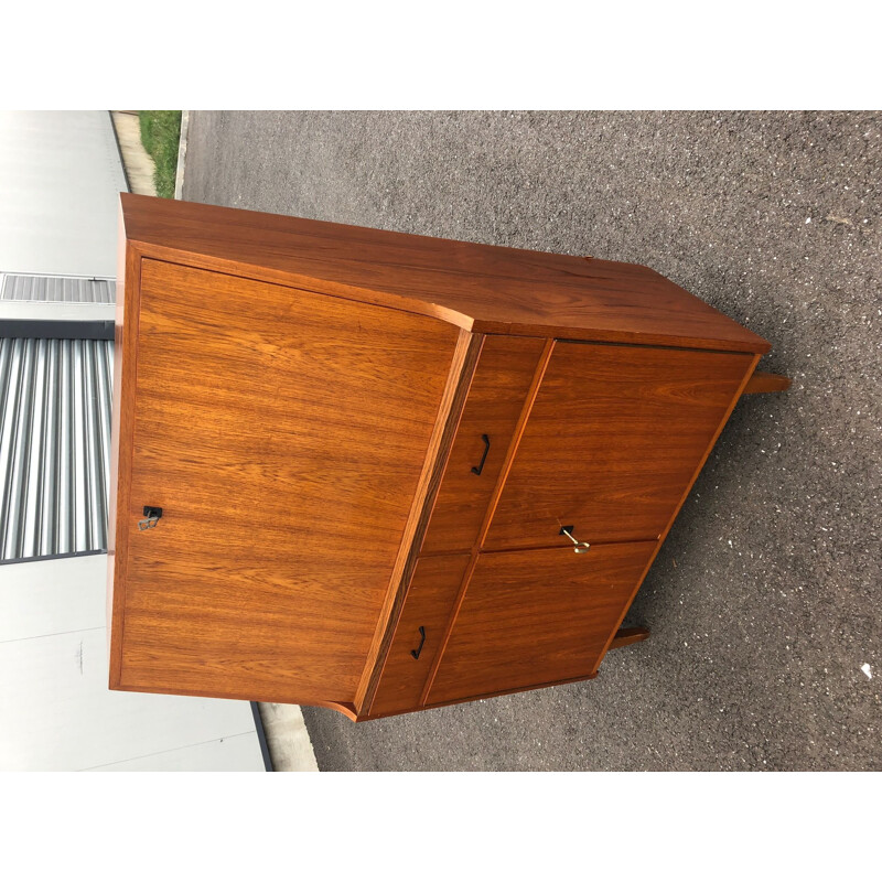 Scrivania vintage in teak, 1960