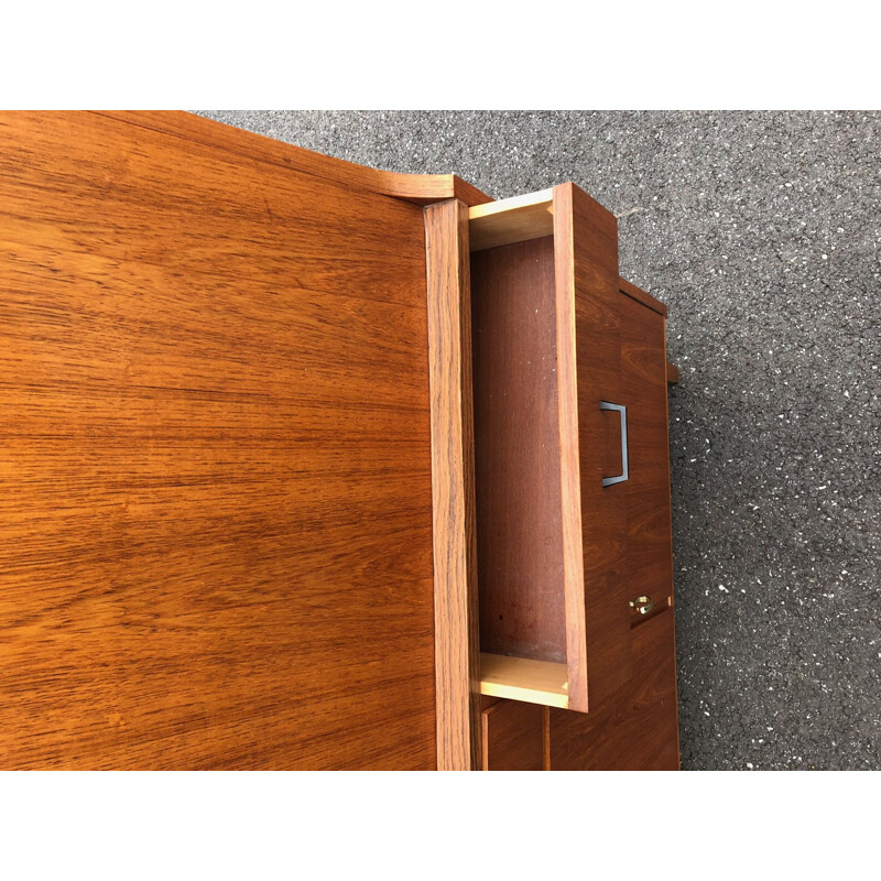 Vintage teak desk, 1960