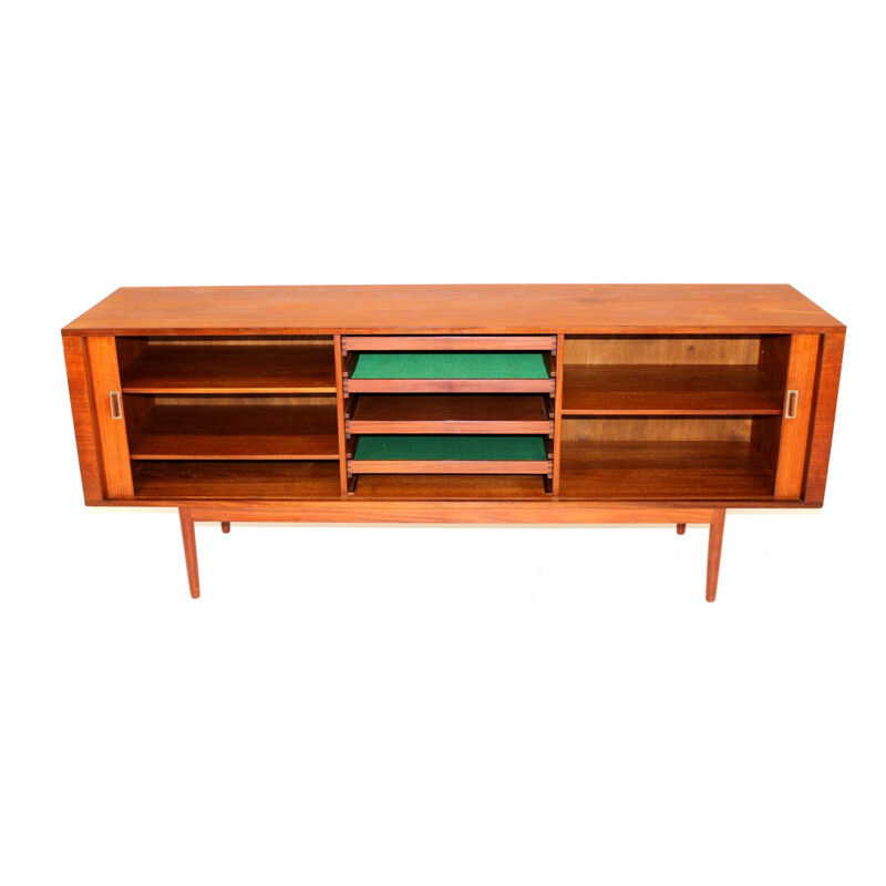 Vintage teak sideboard, Jens H Quistgaard, Peter Løving Nielsen, Denmark, 1960