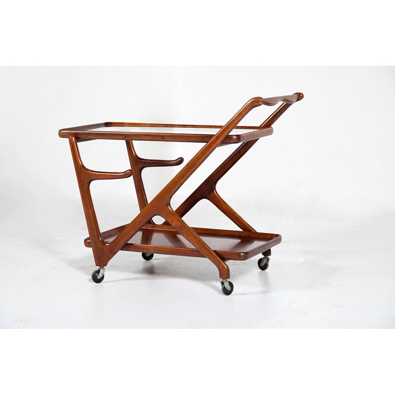 Mid-Century Serving Trolley by Cesare Lacca for Cassina, 1950s