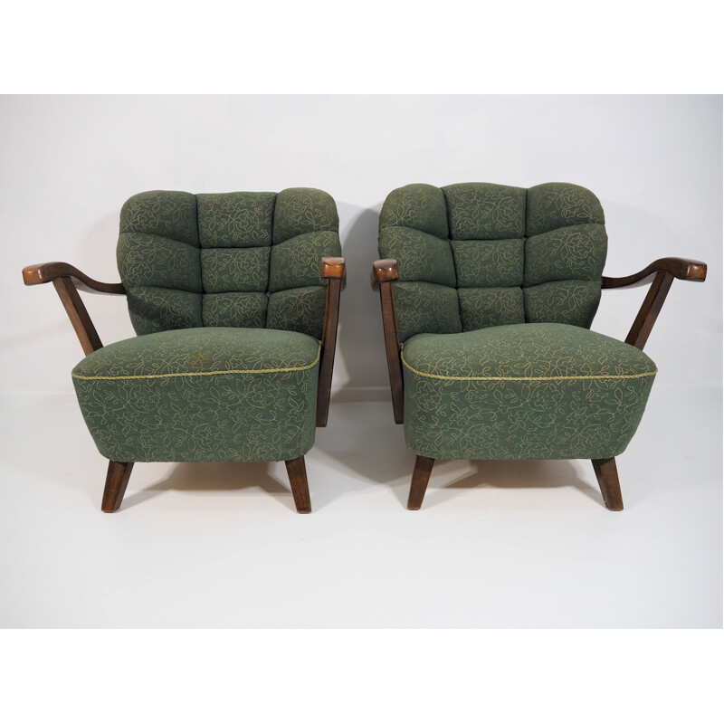 Paire de fauteuils 1960
