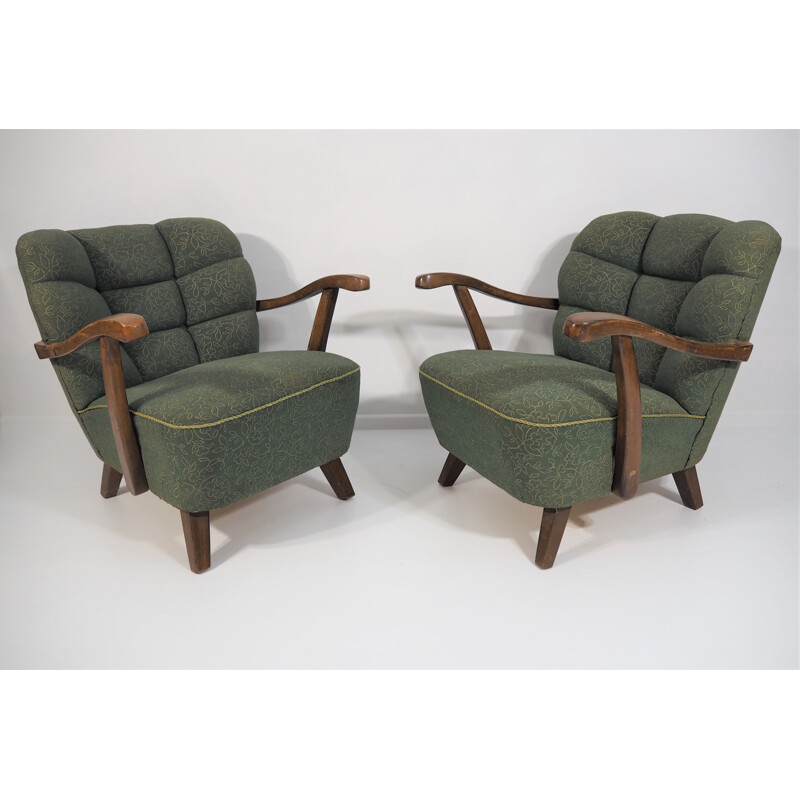 Paire de fauteuils 1960