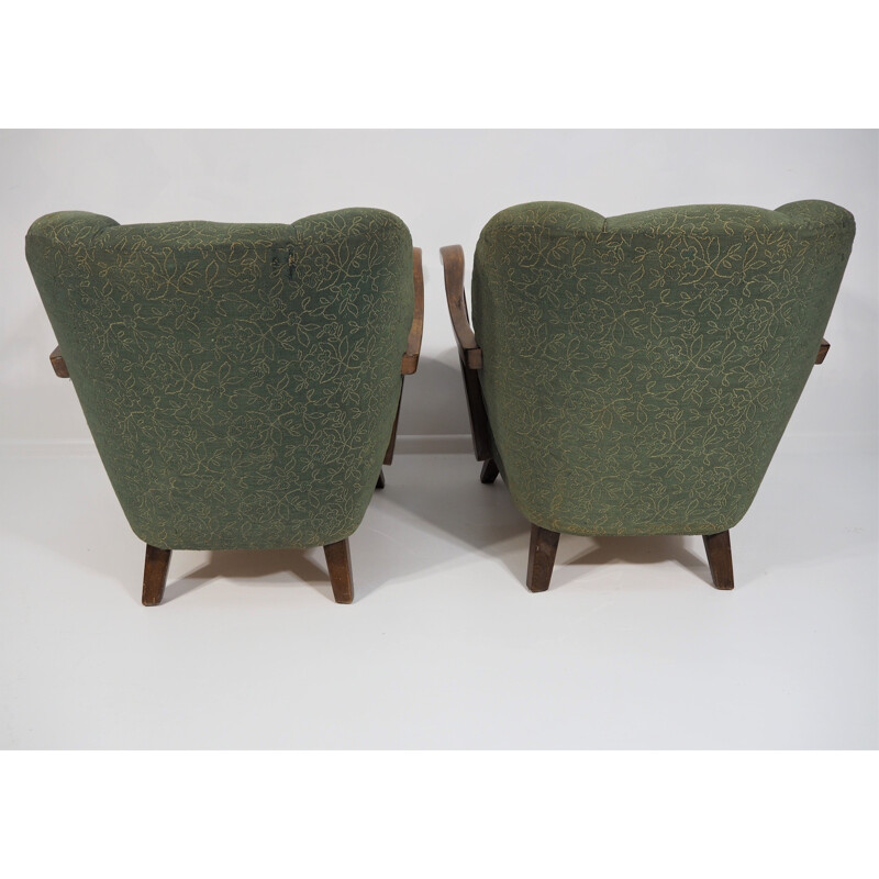 Paire de fauteuils 1960