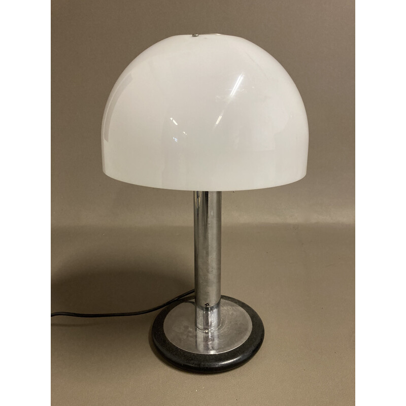 Vintage Lamp Metal Plastic 1950