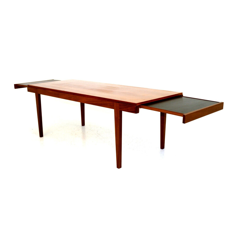 Vintage teak and formica dining table, Sweden 1960