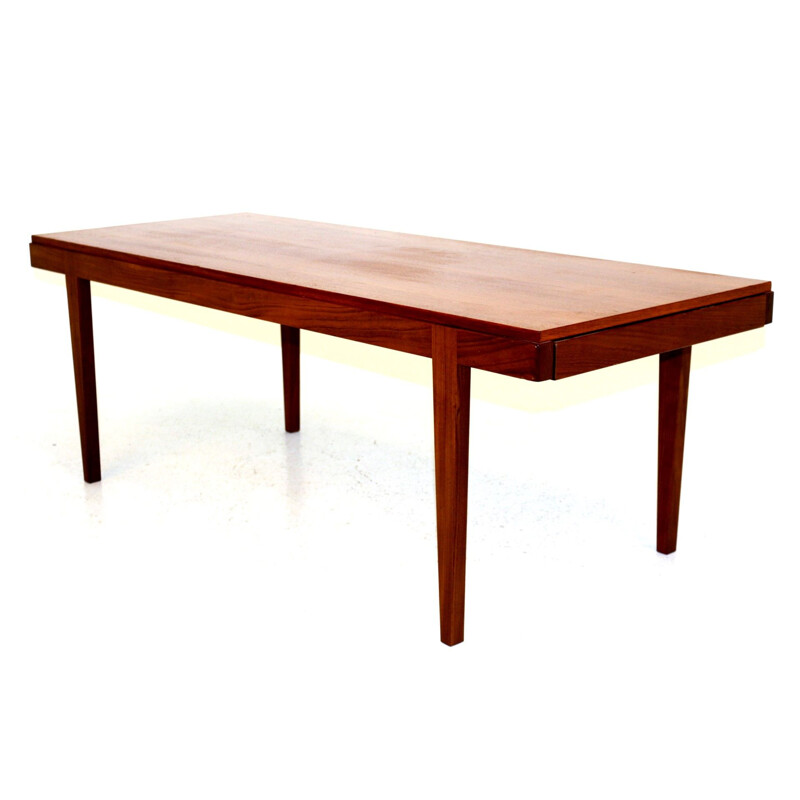 Vintage teak and formica dining table, Sweden 1960