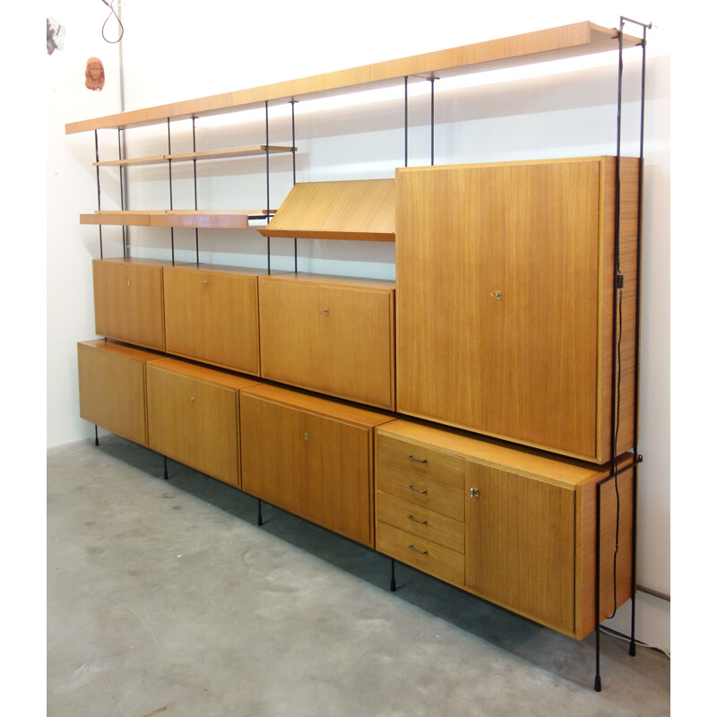 Vintage Omnia XXL wall unit by Ernst Dieter Hilker 1960s