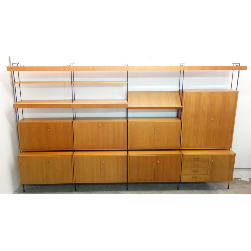 Vintage Omnia XXL wall unit by Ernst Dieter Hilker 1960s