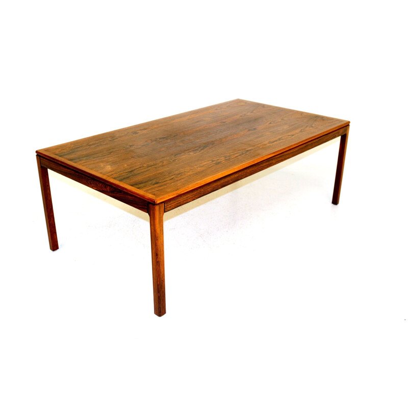 Table basse vintage en palissandre, Suède 1960