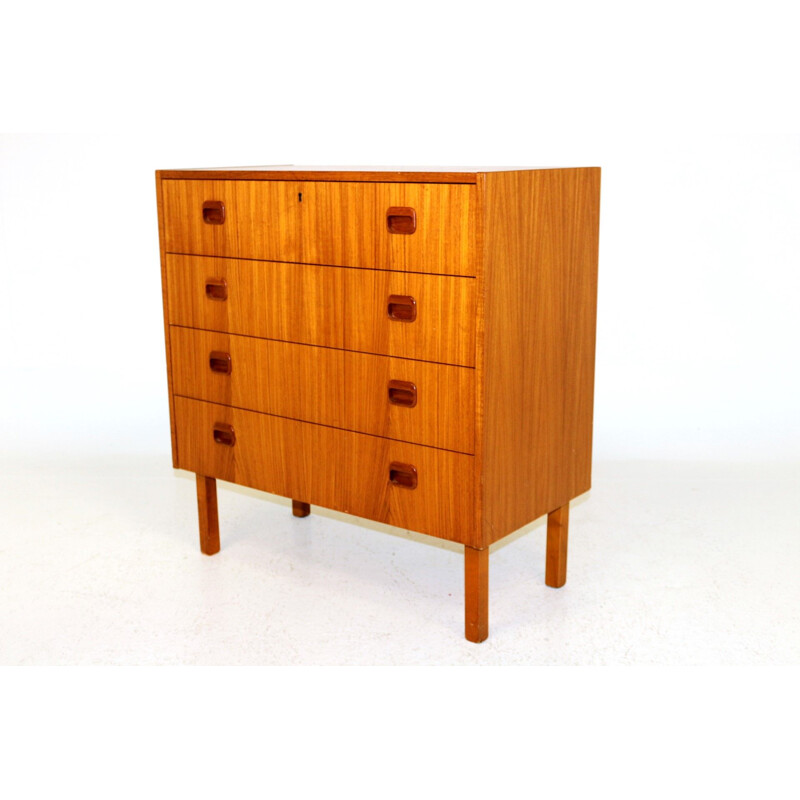 Vintage teak chest of drawers, Sweden 1960