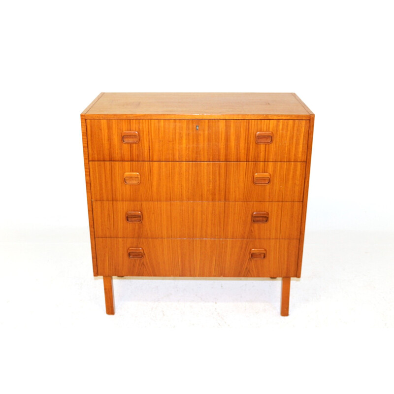 Vintage teak chest of drawers, Sweden 1960