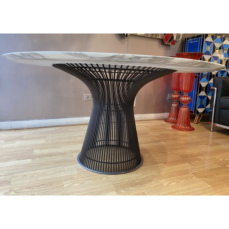 Vintage marble Table 135cm by Warren Platner for Knoll International 2020