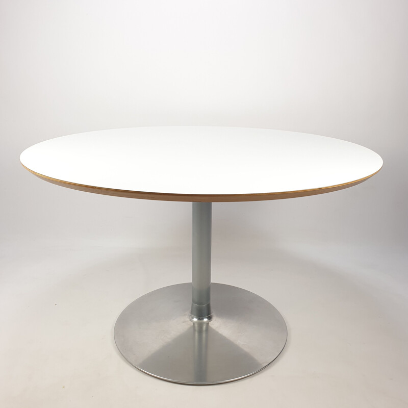 Vintage Round Dining Table by Pierre Paulin for Artifort, 1980s