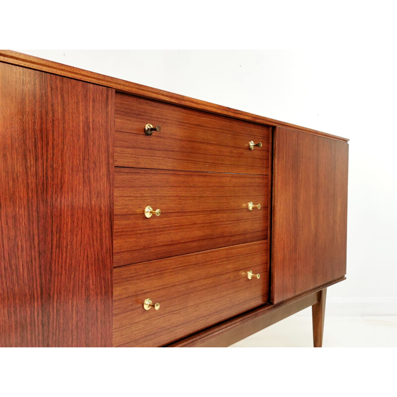 Mid Centuryp Teak Sideboard by Wrighton British 1960s