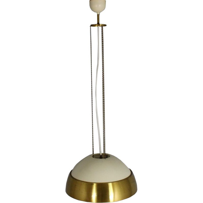 Lampada da soffitto vintage Napako 1960