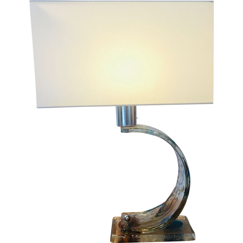 Vintage-Lampe Muranoglas